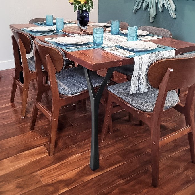 Furniture Legs 508 Faras 28H Modern Metal Table Legs | Flowyline Design