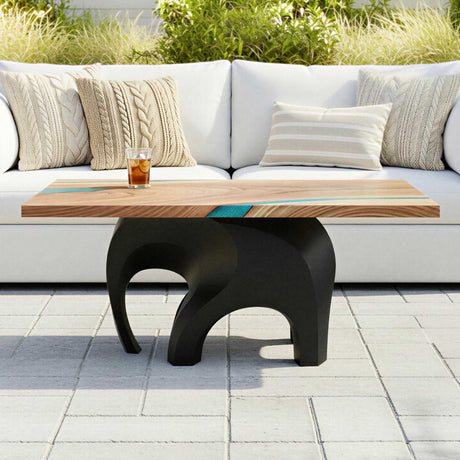 Metal End Table Base 802S Elephas 20" H – sculptural elephant-inspired pedestal base handcrafted from powder-coated steel. This sturdy metal base provides a solid foundation for custom side tables, nightstands, and entryway accent tables. A perfect DIY furniture base, metal coffee table base, and pedestal table base for minimalist or farmhouse interiors, designed as a heavy-duty steel table base for stone, glass, or wood tops.