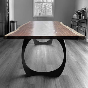 Furniture Legs 409 Cleo 28H Metal Handmade Dining Table Legs metal table legs furniture legs dining table round dining table kitchen steel table legs square dining table wood table legs hallway table entryway table flowyline design industrial & rustic style heavy duty flowyline design