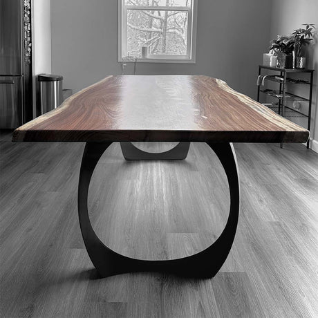 Furniture Legs 409 Cleo 28H Metal Handmade Dining Table Legs metal table legs furniture legs dining table round dining table kitchen steel table legs square dining table wood table legs hallway table entryway table flowyline design industrial & rustic style heavy duty flowyline design