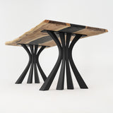 Furniture Legs 420 Akro 28H Metal Handmade Dining Table Legs table base metal table base dining table base table base only round table base dining table pedestal base base for glass dining table metal pedestal table base pedestal table base only pedestal table base metal round table base only table pedestal base metal