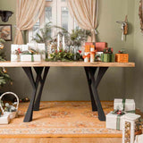 Furniture Legs 505 Udo for Dining Live Edge Tabletop metal table legs for sale industrial table legs iron legs