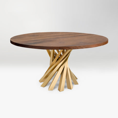 Gold Table Base 325 Filar 28H DIY Metal Furniture metal pedestal table base pedestal table base only pedestal table base metal table pedestal base metal dining table pedestal base