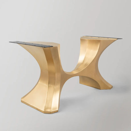 Gold Table Base 310 Hoshi 28H Luxurious Furniture gold metal table legs gold metal legs for dining table metal legs on table gold gold metal dining table legs gold metal legs for table