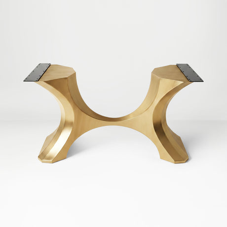 Gold Table Base 310 Hoshi 28H Luxurious Furniture gold metal table legs gold metal legs for dining table metal legs on table gold gold metal dining table legs gold metal legs for table
