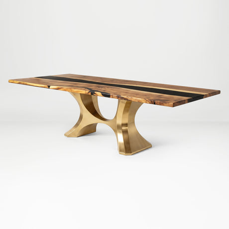 Gold Table Base 310 Hoshi 28H Luxurious Furniture gold metal table legs gold metal legs for dining table metal legs on table gold gold metal dining table legs gold metal legs for table