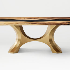 Gold Table Base 310 Hoshi 28H Luxurious Furniture gold metal table legs gold metal legs for dining table metal legs on table gold gold metal dining table legs gold metal legs for table