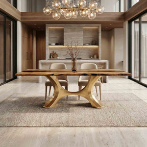 Gold Table Base 310 Hoshi 28H Luxurious Furniture gold metal table legs gold metal legs for dining table metal legs on table gold gold metal dining table legs gold metal legs for table
