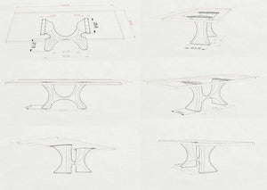 Gold Table Base 310 Hoshi 28H Luxurious Furniture gold metal table legs gold metal legs for dining table metal legs on table gold gold metal dining table legs gold metal legs for table