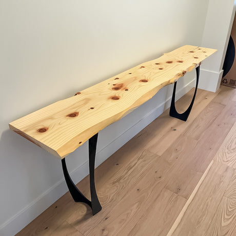Metal Console Table Legs - 211 Cleo - 28H inch - Set of 2 pcs metal table legs furniture console table desk legs side table steel table base entryway table Narrow Console Table handmade furniture diy round counter height table bar table