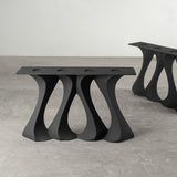 Coffee Table Legs 202 Radix 16H for Live Edge Tabletop metal legs coffee table coffee table iron legs coffee table black metal legs metal legs for a coffee table coffee table steel legs round coffee table metal legs