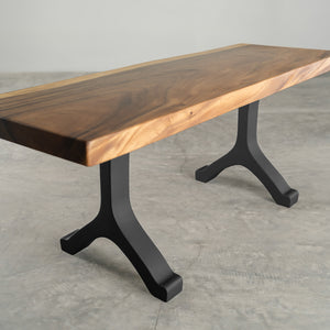 Bench Legs 101 Wishbone - 14W, 16H inch - Set of 2 pcs of FlowyLine Design Coffee Table Base for DIY furniture dining home decor epoxy woodworkmetal table legs bench legs modern coffee table outdoor bench dining bench steel table base woodworking industrial legs bench for entryway narrow wood bench metal legs for bench