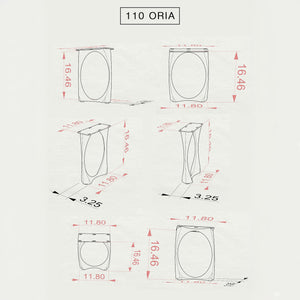 Bench Legs 110 Oria 16H for Woodworking, Live Edge Tabletop Coffee Table Base for DIY furniture dining home decor epoxy woodworkbench legs flowyline legs modern coffee table metal side table kitchen table legs set of bench legs trapezoid c bench frame hair pin legs walnut legs tapered