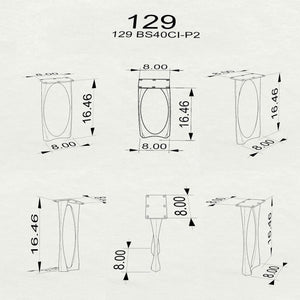 Bench Legs 110 Oria 16H for Woodworking, Live Edge Tabletop Coffee Table Base for DIY furniture dining home decor epoxy woodworkbench legs flowyline legs modern coffee table metal side table kitchen table legs set of bench legs trapezoid c bench frame hair pin legs walnut legs tapered