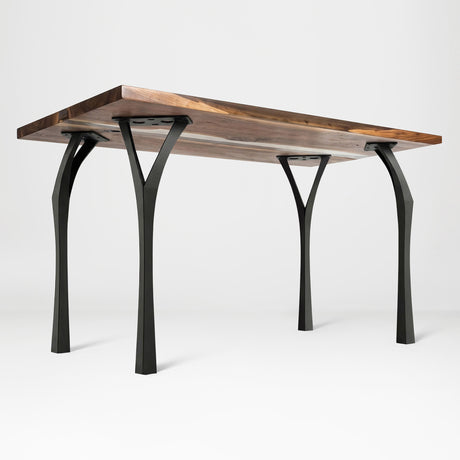 Metal Table Legs - 508 Farasmarble base table lamp; marble top wood base dining table; marble top table with wood base; martini side table with white marble base;