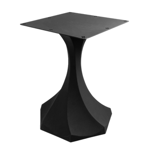Metal Table Base - 311 Uzar - 21, 21, 28H inch table legs table base furniture legs mid century modern base for table top pedestal table base Round dining and kitchen side table Round Dining Base living room glass table base home and living industrial and rustic style heavy duty