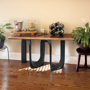 console table base 320 cora metal industrial design furniture black steel table base metal base for end table round metal table base wood table metal base steel dining table base