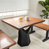 Metal Table Base - 319 Namu - 20, 20, 28H inch dining table base tulip Pedestal table Base wooden metal diy table base farmhouse table legs wood table base home and living industrial and rustic style heavy duty