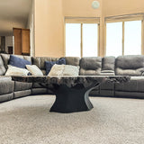 Coffee Table Legs  215 Namu 16H Metal Handmade Furniture; coffee table turned legs; coffee table legs with shelf; 18 inch coffee table legs; coffee table no legs; wheels for coffee table legs; coffee table with ball legs;