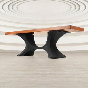 Coffee Table Legs 208 Haru 16H Modern Handmade Furniture live edge coffee table legs slab coffee table legs coffee table legs for live edge wood slab coffee table legs metal legs for live edge coffee table legs for live edge coffee table live edge coffee table metal legs live edge coffee table with hairpin legs