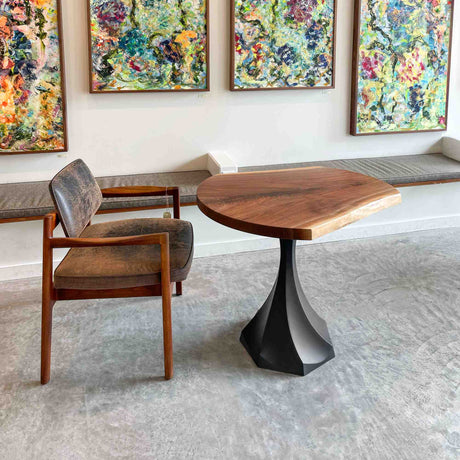 Table Base 311S Lithe 28H Tulip Legs - Heavy Duty; glass table base diy; pedestal table base for glass top; greek column table base; glass coffee table base ideas; kitchen table base for glass top;