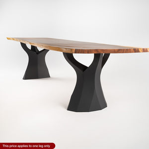 Metal Table Legs - 413 Ramo - 22W, 28H inch - Set of 1 pcs metal table legs round dining dining table furniture woodwork made in the usa gold table legs modern desk Steel farmhouse base granite table base glass industrial & rustic style heavy duty