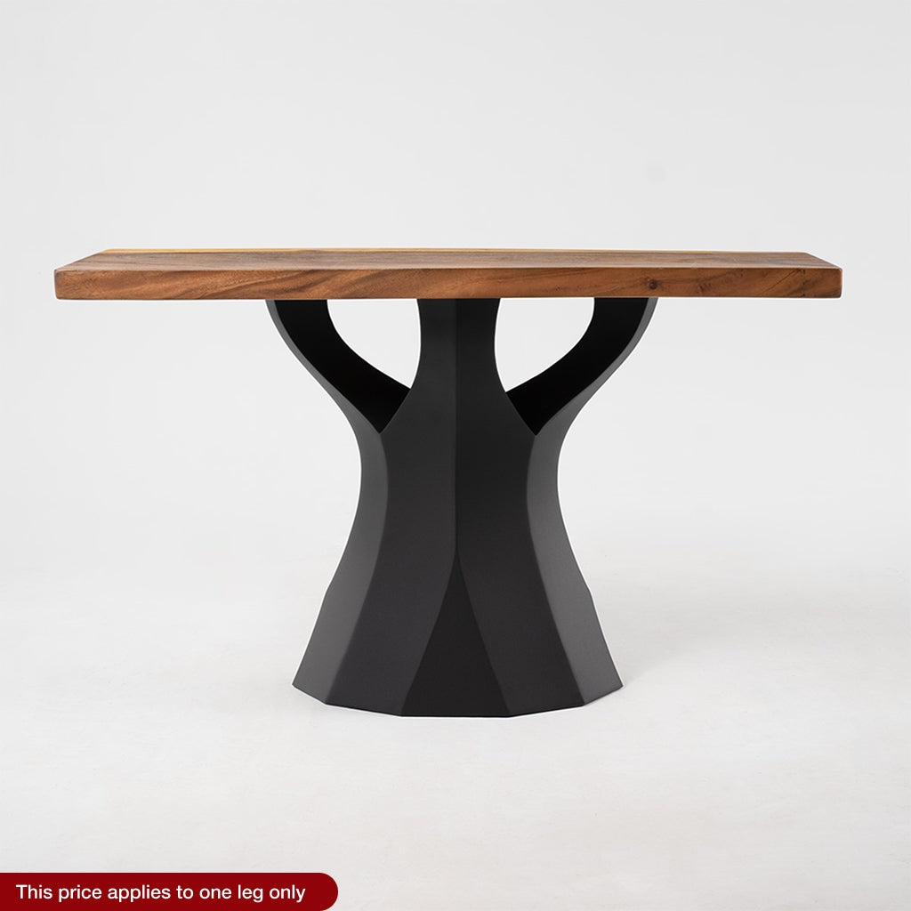 Metal Table Legs - 413 Ramo - 22W, 28H inch - Set of 1 pcs metal table legs round dining dining table furniture woodwork made in the usa gold table legs modern desk Steel farmhouse base granite table base glass industrial & rustic style heavy duty