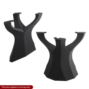 Metal Table Legs - 413 Ramo - 22W, 28H inch - Set of 1 pcs metal table legs round dining dining table furniture woodwork made in the usa gold table legs modern desk Steel farmhouse base granite table base glass industrial & rustic style heavy duty