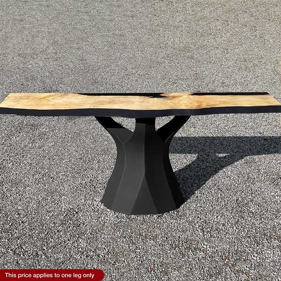 Metal Table Legs 413 | 451 Ramo 28.2" H for DIY Projects (Only 1 Leg)