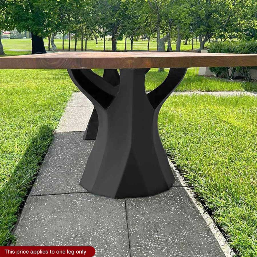 Metal Table Legs - 413 Ramo - 22W, 28H inch - Set of 1 pcs metal table legs round dining dining table furniture woodwork made in the usa gold table legs modern desk Steel farmhouse base granite table base glass industrial & rustic style heavy duty