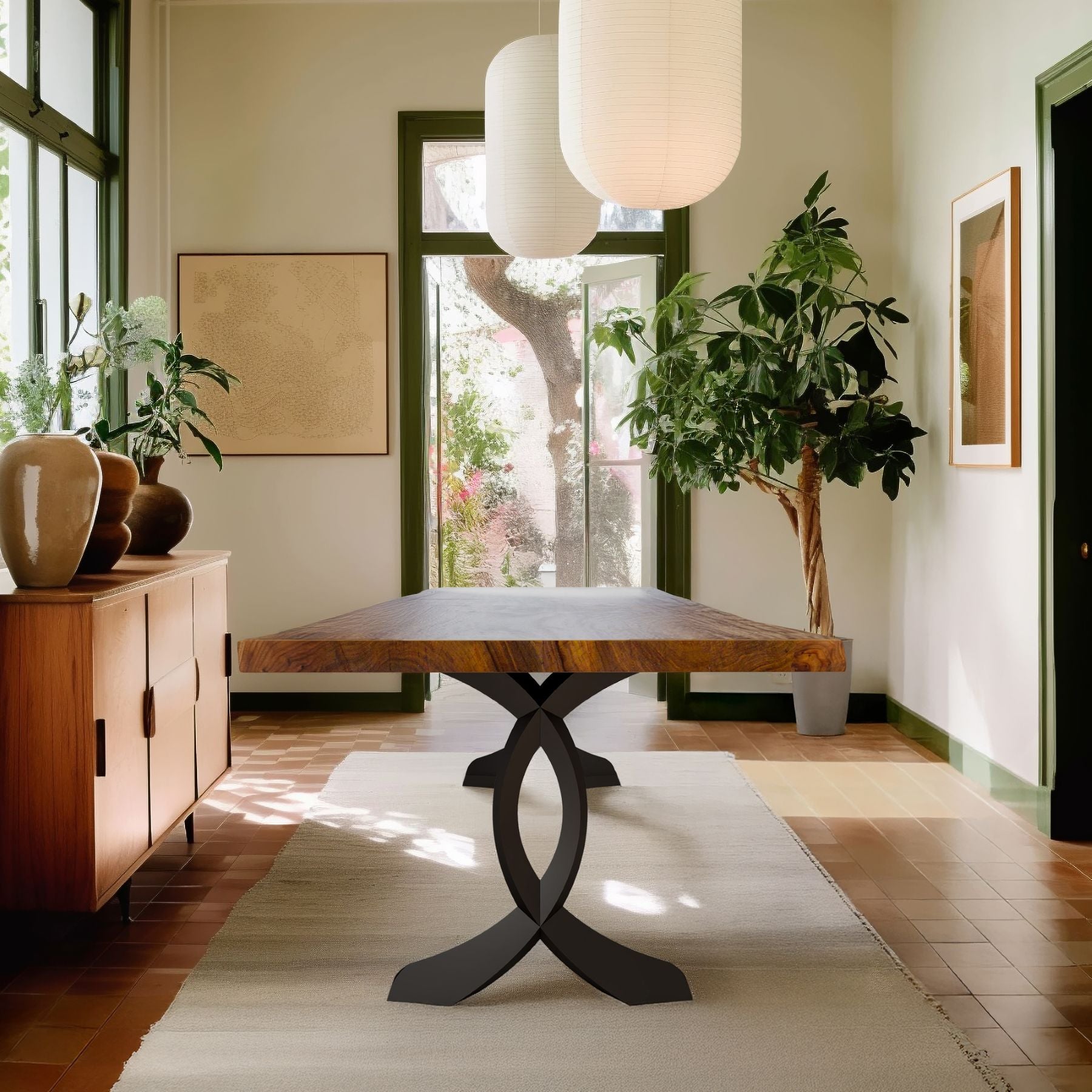 metal table legs for dining table