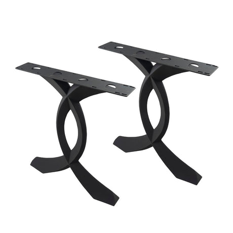 Furniture Legs 423 Curva 28H DIY Modern Dining Table Legs metal legs for table industrial table legs table legs for sale modern metal table legs metal table legs for sale industrial metal table legs iron legs for table