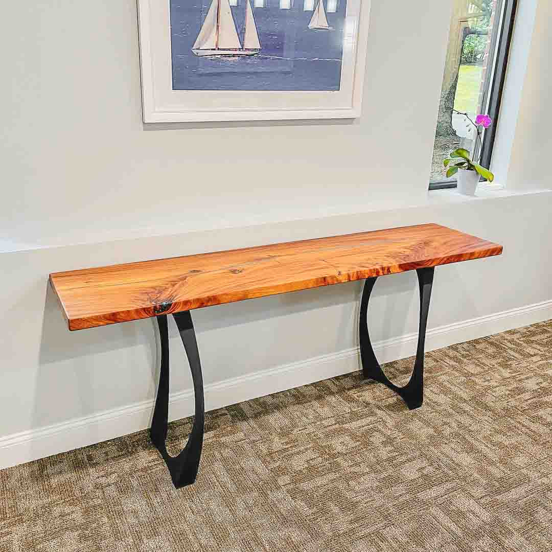 Metal Console Table Legs - 211 Cleo - 28H inch - Set of 2 pcs metal table legs furniture console table desk legs side table steel table base entryway table Narrow Console Table handmade furniture diy round counter height table bar table