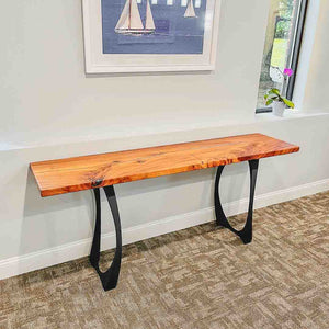 Metal Console Table Legs - 211 Cleo - 28H inch - Set of 2 pcs metal table legs furniture console table desk legs side table steel table base entryway table Narrow Console Table handmade furniture diy round counter height table bar table