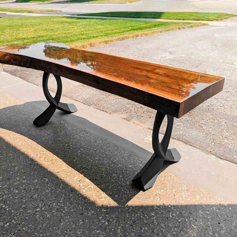Bench Legs 108 Curva for Modern Wooden Tabletop bench legs metal bench legs bench legs metal work bench legs feedback 13