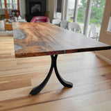 Furniture Legs 421 Xeni 28H Metal with X-sharp Dining Table Legs metal table legs furniture round dining table wood desk dine table flowyline design kitchen table side table mid century modern handmade furniture entryway table industrial & rustic style heavy duty flowyline design