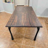 Metal Table Legs - 508 Faras - 9W, 28H inch - Set of 4 pcs metal table legs furniture desk legs kitchen and dining dine table woodwork hand made living room table diy table u legs industrial table leg wood