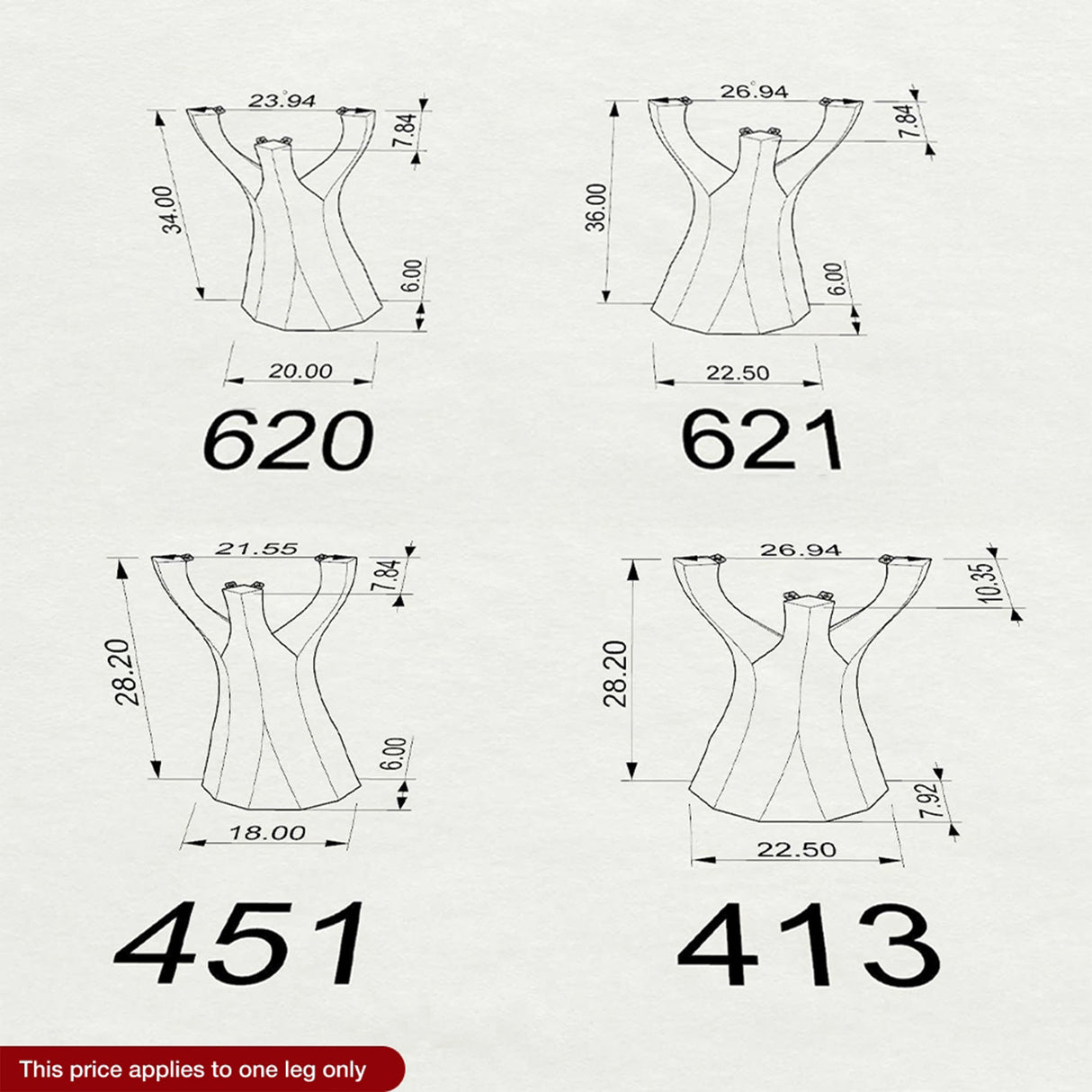 Technical drawing of a dress with measurements on a white background