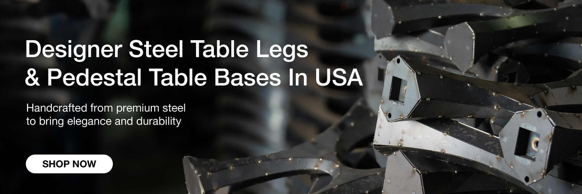 table legs and Table base in US Flowyline Design