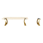 Gold Table Legs 119 Cleo 16H Luxurious Brass Furniture