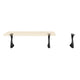 Bench Legs 122 Botas 16H Minimalist Metal Furniture