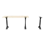 Console Table Legs 28H 16W Metal Furniture Base 207 Curva