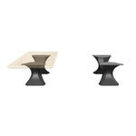 Coffee Table Base 208 Haru 16H Modern Handmade Furniture