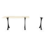 Console Table Legs 28H 16W Handmade Metal Design 209 Xeni