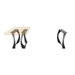Coffee Table Legs 212 Cleo 16H Modern DIY Furniture