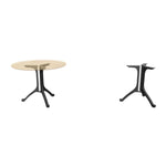 Table Base 213S Wishbone 28H for Round Dining Tabletop