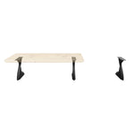 Coffee Table Legs 16.1" H for Live Edge Tabletop - 214/127 Botas