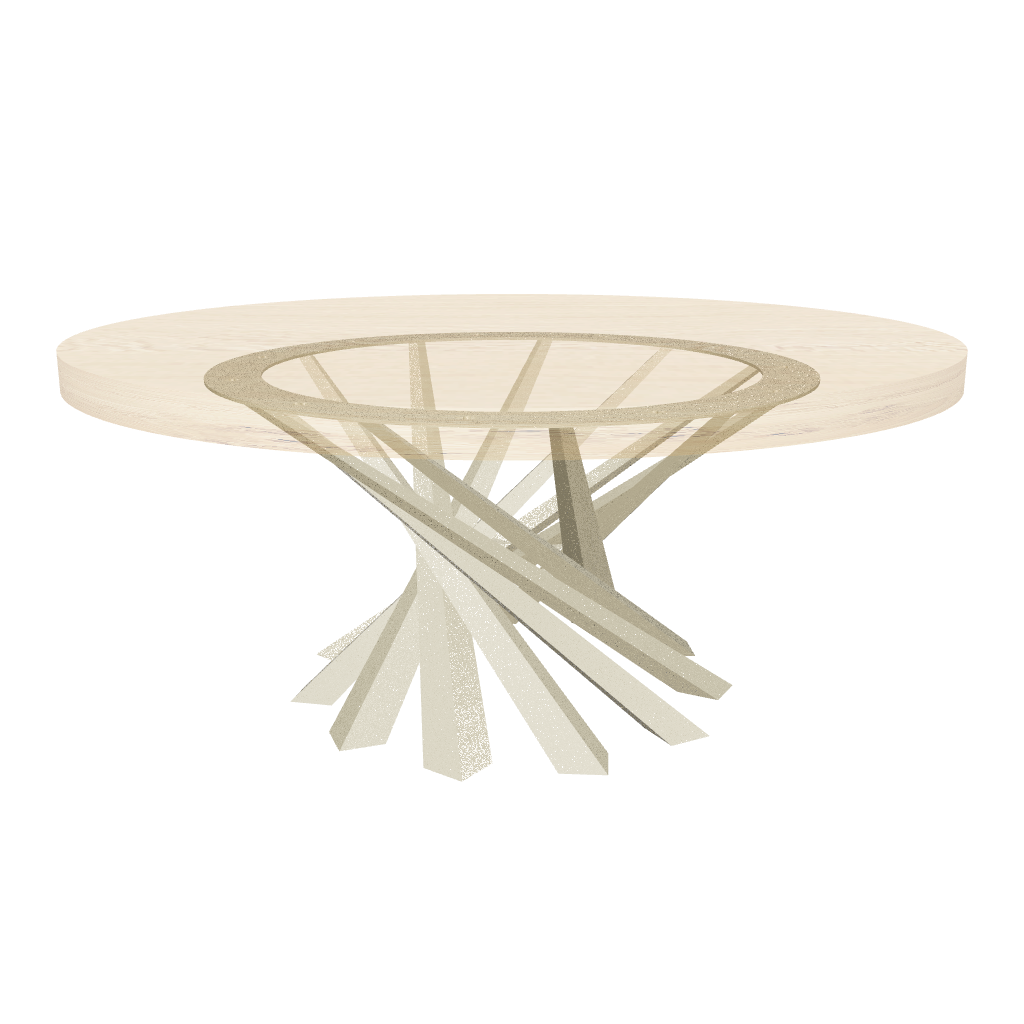 Coffee Table Base 226 Filar 16H Metal Furniture Legs for DIY Projects