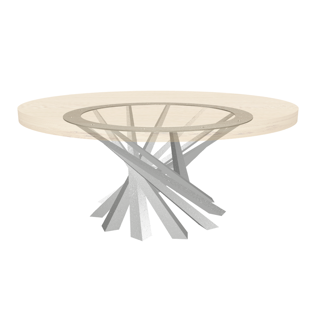 Coffee Table Base 226 Filar 16H Metal Furniture Legs for DIY Projects