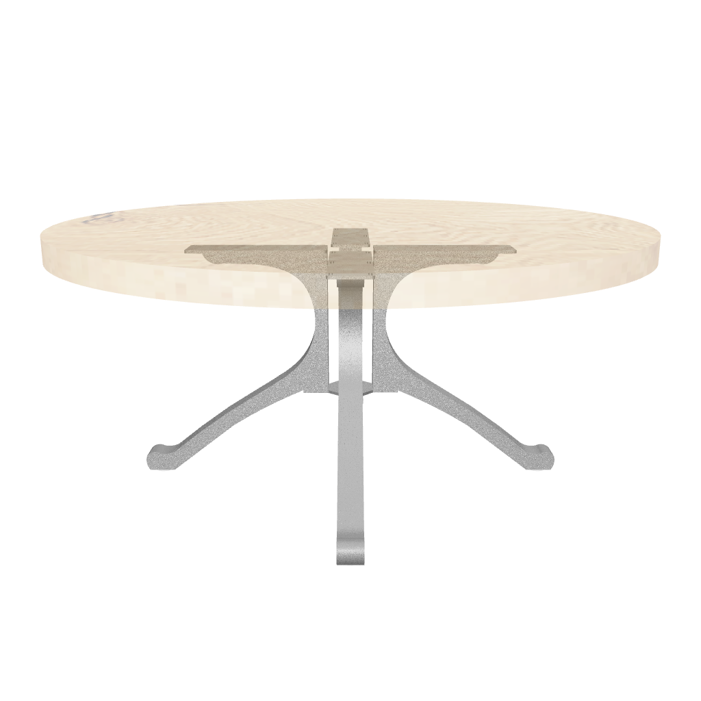 Coffee Table Base 228B Wishbone 16H Metal Furniture for Round Table Top table base metal table base dining table base table base only round table base round table base only